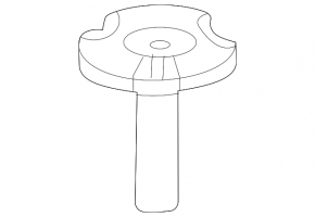 Spare wheel mount Mercedes GLS-class X166 13-19