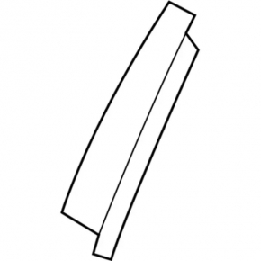 Door trim side rear left Ford Fusion mk5 13-20 front