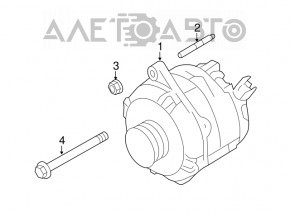 Generator Lincoln MKX 16- 3.7