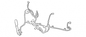 Ford Bronco Sport 2021-2026 front left door wiring for keyless entry