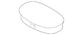 TV Cover Plug BMW X5 F15 14-18