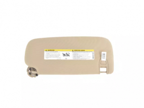 Left visor Jeep Grand Cherokee WK2 11-21 beige