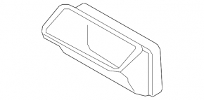 Air duct for filter VW Atlas 18-24 2.0T, 3.6
