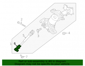 Steering cardan shaft Nissan Versa 12-19 usa