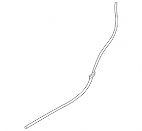 Door seal lower rear right BMW X1 F48 16-22