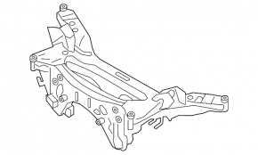 Nissan Rogue 14-20 fwd rear subframe