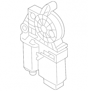 Window lifter motor front right VW Passat b8 16-19 USA