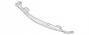 Rear bumper lip trim Acura MDX 14-16 prerest