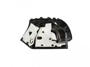 Lower left arch trim for Jeep Compass 17-26, black, with pocket