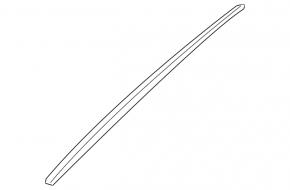Windshield molding right Audi Q5 80A 18-24