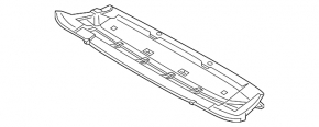 Front bumper protection Audi Q5 8R 13-17 rest