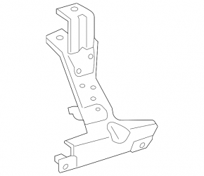 Front left wing bracket Audi A3 8V 15-20 front
