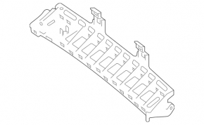 Bracket for foot-operated trunk opening sensor for Mercedes W213 E 17-20 AMG pack, Taiwan, cracked