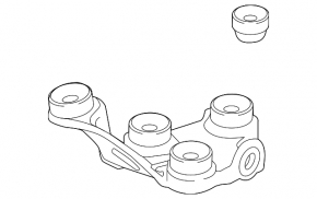 ABS bracket ABS Mercedes GLC 16-22 lower