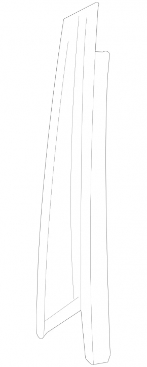 Door trim side rear left Mercedes GLC 16-22 front
