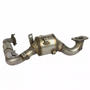 Downpipe with catalytic converter for Ford Focus mk3 15-18 restyling 1.0T
