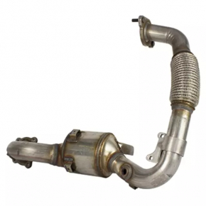 Exhaust manifold with catalytic converter Ford Focus mk3 11-18 1.0T mesh torn