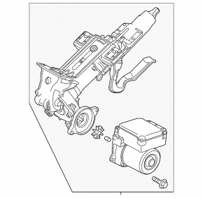 Electric Power Steering Column Mazda 6 13-17 USA