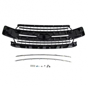 Ford F150 15-20 radiator grille assembly with emblem and hardware