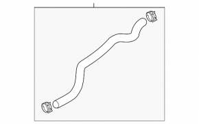 Lower cooling hose Mazda CX-5 13-16 2.0, 2.5