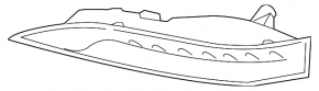 Light outer wing left Jaguar F-Pace X761 17-20