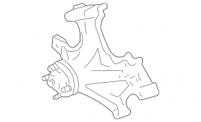 Lexus GX 03-09 viscous coupling bracket