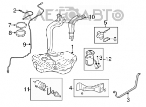 Fuel pump VW Beetle 12-14 2.5