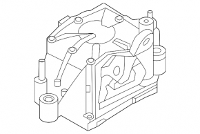 Left engine mount Hyundai Tucson 22-24 2.5