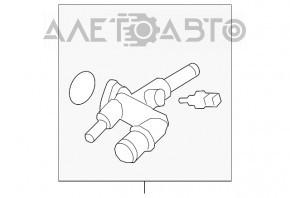 Cooling system tee for Kia Soul 2014-19 2.0