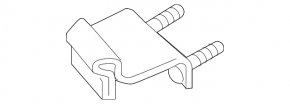 Fuel canister bracket upper Volvo XC60 18-23