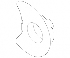 Audi E-Tron 19-23 Front Night Vision Camera Cover
