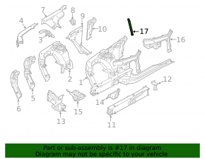 Front Cup Strut Rear Left BMW X3 G01 18-21