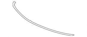 Front bumper seal for Toyota Prius 50 Prime 17-22