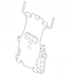 Lumbar support passenger seat Lexus ES300h ES350 13-18