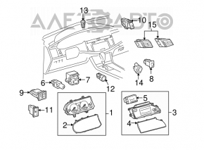 Monitor, display, navigation Toyota Avalon 2005-2008