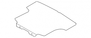 Nissan Altima 19-24 Trunk Floor