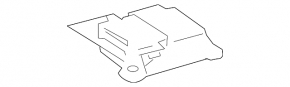SRS airbag module airbag computer Lexus IS250 06-13
