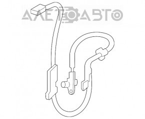Front left ABS sensor for Lexus ES300h ES350 13-18