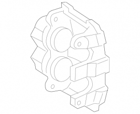 Front left caliper assembly for Mercedes X164 GL, 2 pistons
