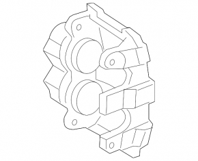 Front left caliper assembly for Mercedes X164 GL, 2 pistons