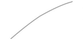 Upper door molding front right Mercedes W213 E 17-23 chrome