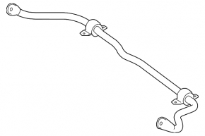 Front stabilizer bar Mercedes H247 GLA 20-26