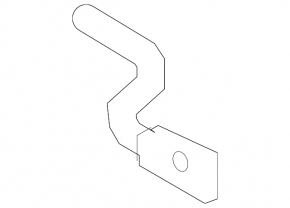 Muffler mount central Ford Explorer 11-19