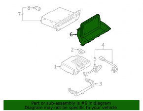 Monitor, display Mazda 3 14-16 BM prerest