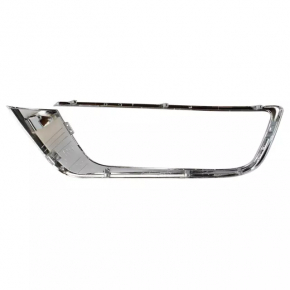 Fog light frame right Lincoln Nautilus 19-21 chrome