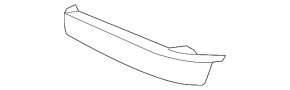 Right front bumper mudguard for Land Rover Range Rover 2018-2021
