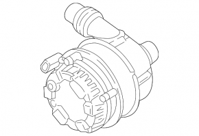 Cooling motor auxiliary small BMW X5 G05 19-23 3.0T OEM