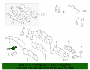 Nissan Leaf 11-17 Cabin Temperature Sensor