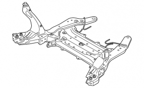 Front subframe BMW X1 F48 16-22