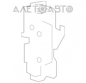 Front Right Door Lock Chrysler 200 11-14